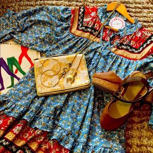 Umgee | Gypsy •Peasant Dress NWT